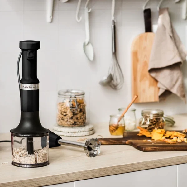 KitchenAid – Kabelgebundener Stabmixer 5KHBV83 – Matt Schwarz 7