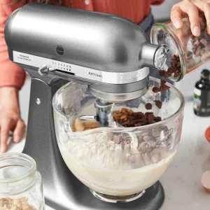 KitchenAid – Artisan Küchenmaschine 5KSM185PS – Medallion Silber 15