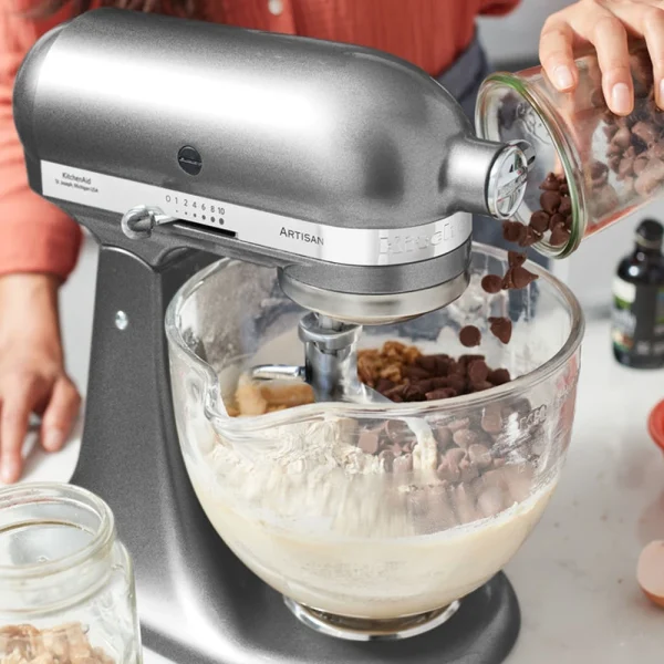 KitchenAid – Artisan Küchenmaschine 5KSM185PS – Medallion Silber 6