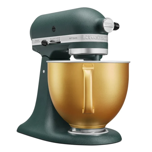 KitchenAid KAD 4.8L Artisan Küchenmaschine Limited Christmas, Pebble Palm With Gold Bowl | 40649 3