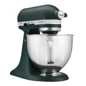 KitchenAid KAD 4.8L Artisan Küchenmaschine Limited Christmas, Pebble Palm + Gesteppte Metallschüssel | 40650 8
