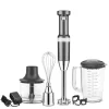 KitchenAid KAD Stabmixer Kabellos Mit Zubehör Medallion Silber – 5KHBBV83EMS | 45750 23