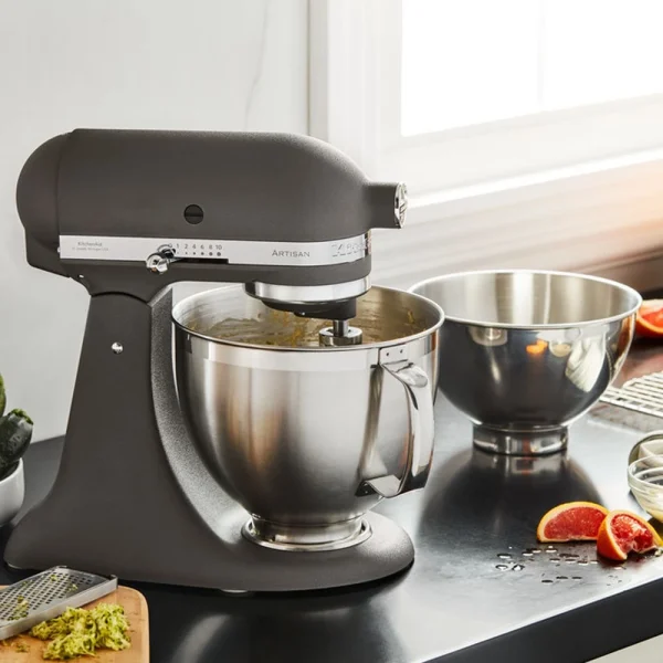 KitchenAid – Artisan Küchenmaschine 5KSM185PS – Imperial Grey 6