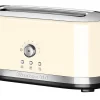KitchenAid Langschlitztoaster Mit Manueller Bedienung In Creme 16