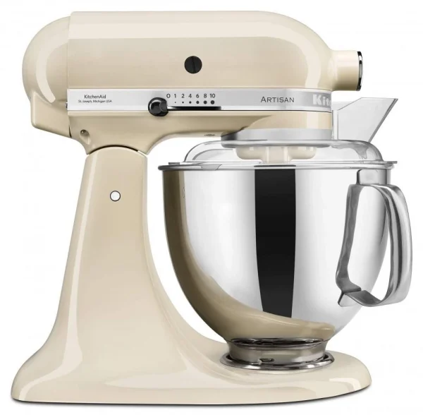 KitchenAid Küchenmaschine ARTISAN 175PS Creme Brotback-Set 4