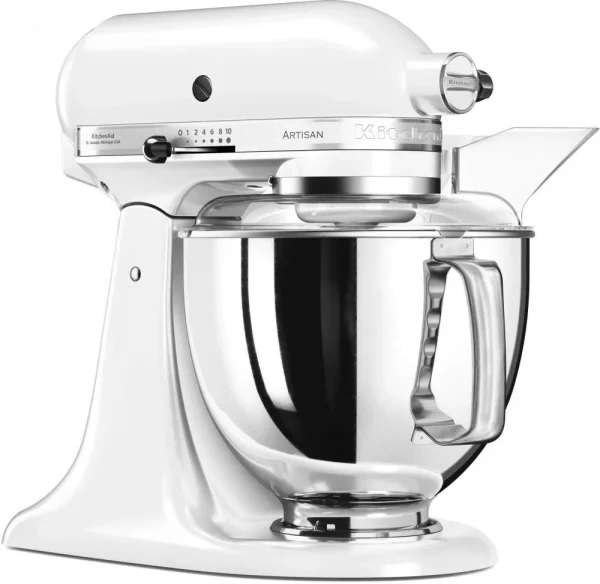 KitchenAid Küchenmaschine ARTISAN 175PS Weiß Kochprofi-Set 6