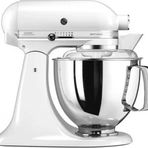 KitchenAid Küchenmaschine ARTISAN 175PS Weiß Kochprofi-Set 28