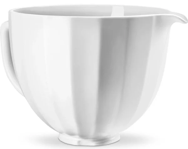KitchenAid Keramikschüssel In White Shell, 4,7 Liter 3