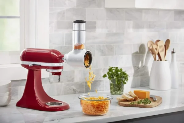 KitchenAid Küchenmaschine ARTISAN 175PS In Gusseisen Schwarz Mit Gemüseschneider 3