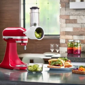 KitchenAid Küchenmaschine ARTISAN 175PS In Gusseisen Schwarz Mit Gemüseschneider 23
