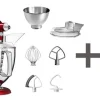 KitchenAid Küchenmaschine ARTISAN 175PS In Liebesapfelrot Mit Spiralschneider 16