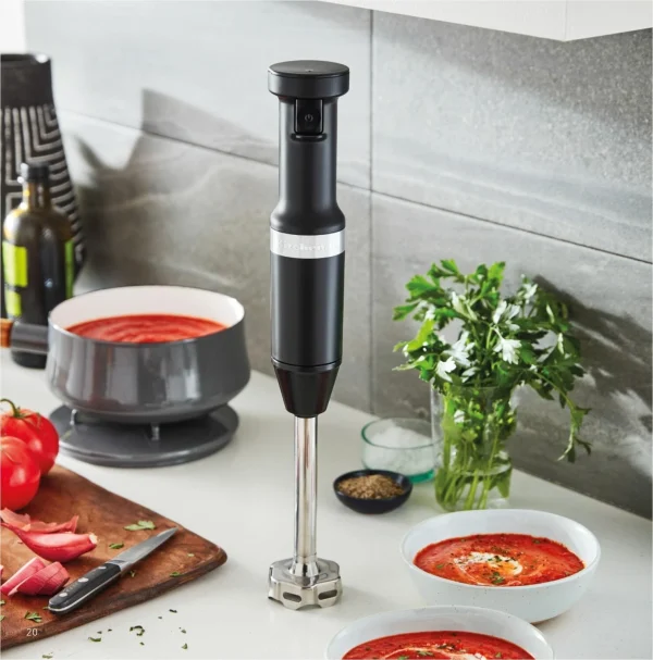 KitchenAid Stabmixer Set In Empire Rot, Kabelgebunden 8