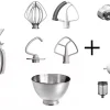 KitchenAid Küchenmaschine ARTISAN 175PS Altrosa Fitness-Set 19