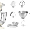 KitchenAid Küchenmaschine ARTISAN 175PS In Creme Mit Fleischwolf Aus Metall 11