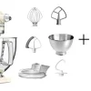 KitchenAid Küchenmaschine ARTISAN 175PS In Creme Mit Gemüseschneider 23