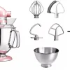KitchenAid Küchenmaschine ARTISAN 175PS Seidenpink Kochprofi-Set 14