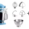 KitchenAid Küchenmaschine ARTISAN 175PS Velvet Blue Kochprofi-Set 28