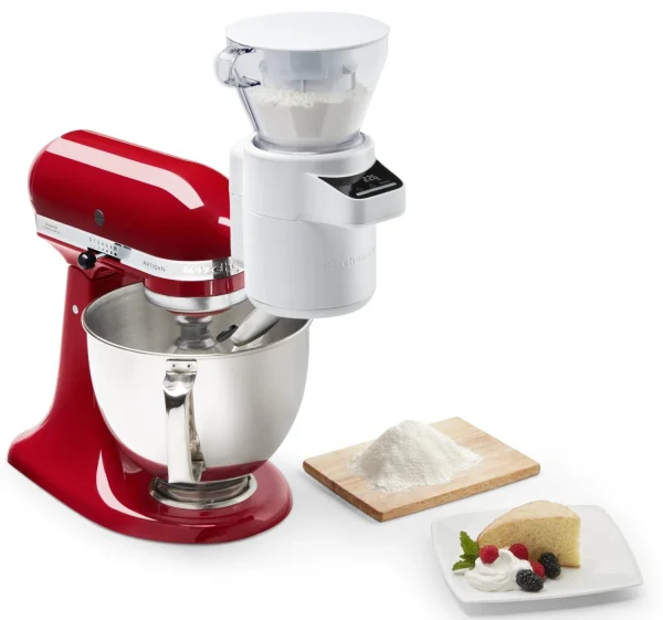 KitchenAid Küchenmaschine ARTISAN 175PS Liebesapfelrot Backprofi-Set 4