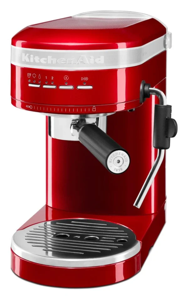 KitchenAid Halbautomatische Espressomaschine ARTISAN In Liebesapfelrot 3