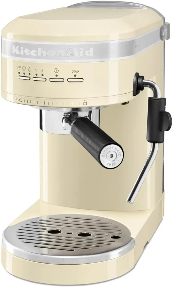 KitchenAid Halbautomatische Espressomaschine ARTISAN In Creme 3