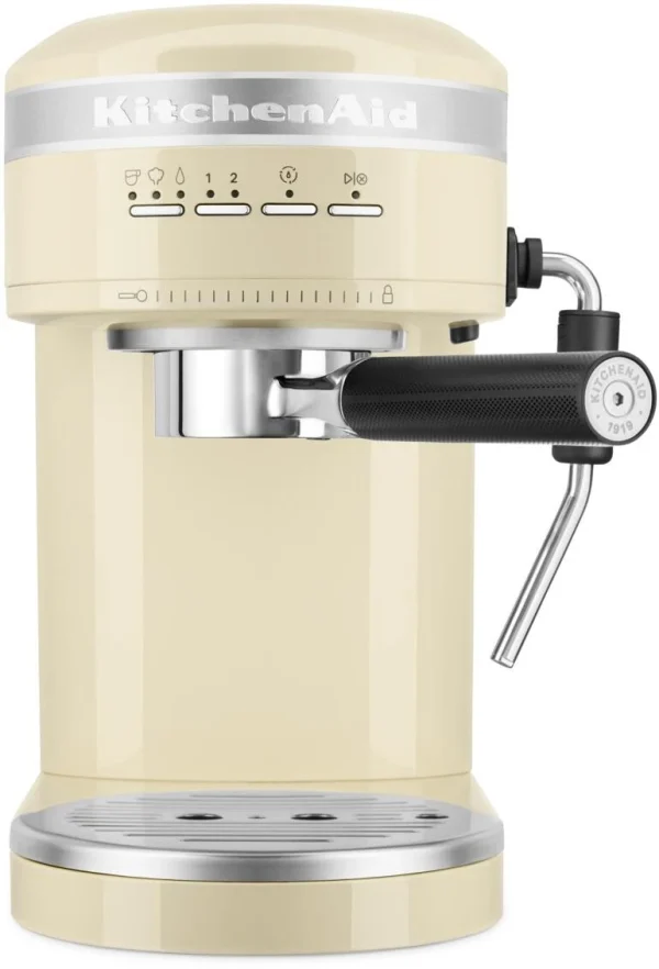 KitchenAid Halbautomatische Espressomaschine ARTISAN In Creme 1