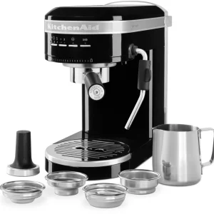 KitchenAid Halbautomatische Espressomaschine ARTISAN In Onyx Schwarz 17
