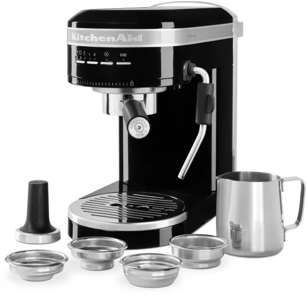 KitchenAid Halbautomatische Espressomaschine ARTISAN In Onyx Schwarz 6