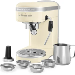 KitchenAid Halbautomatische Espressomaschine ARTISAN In Creme 19