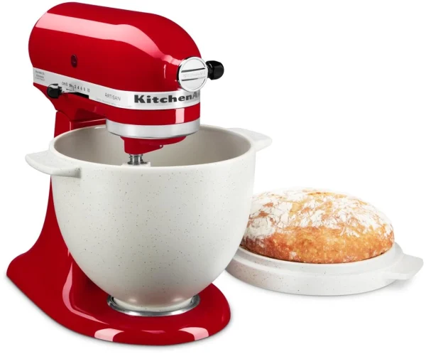 KitchenAid Brot-Backschüssel Grey Speckle, 4,7 L 5