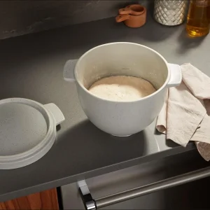 KitchenAid Küchenmaschine ARTISAN 175PS Creme Brotback-Set 14