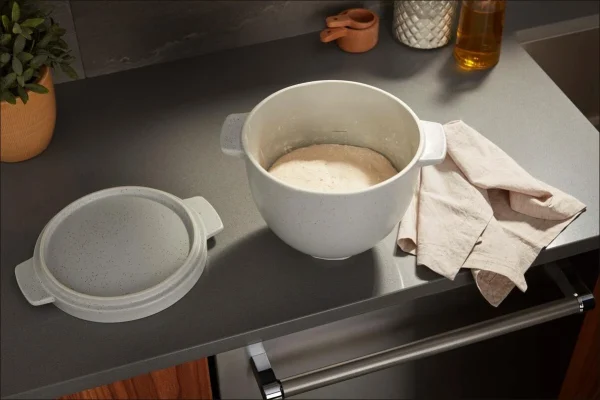 KitchenAid Küchenmaschine ARTISAN 175PS Creme Brotback-Set 5