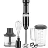 KitchenAid Stabmixer Set In Onyx Schwarz, Kabelgebunden 40